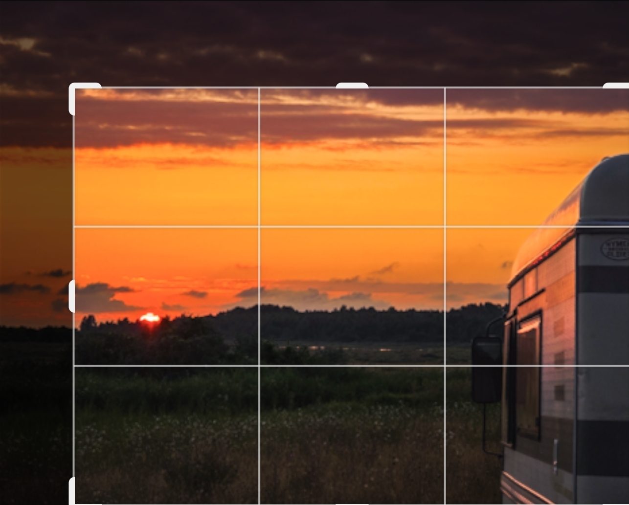 Voorbeeld van een foto met een goede compositie